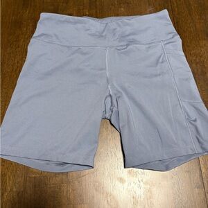 Calvin Klein Women's Soft Blue Bike Shorts